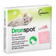 Dronspot 30 mg/7,5 mg Spot-on solution pour chat (0,5 - 2,5 kg)