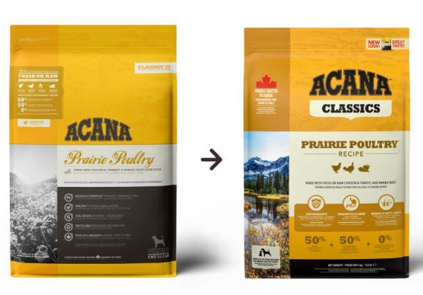 Acana Classics Prairie Poultry pour Chien