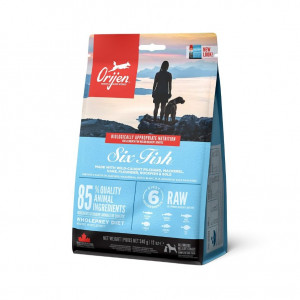 orijen six fish pour chien 2 kg