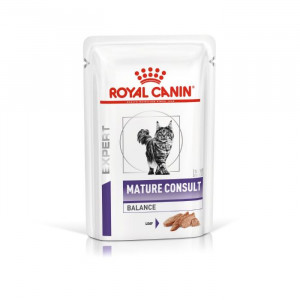 Royal Canin Veterinary Mature Consult Balance Loaf pâtée pour chat (85 gr)