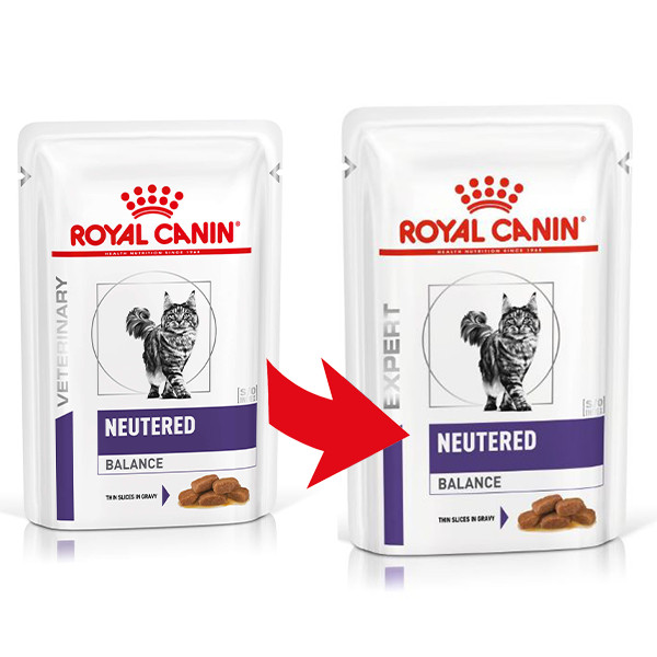 Royal Canin Expert Neutered Balance pâtée pour chat