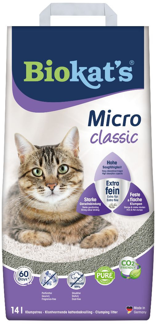 Litière pour Chat Biokat Micro Classic