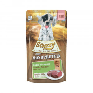 Stuzzy Dog Grain Free Monoprotein pâtée au veau pour chiot 150 g 4 x (12 x 150 g)