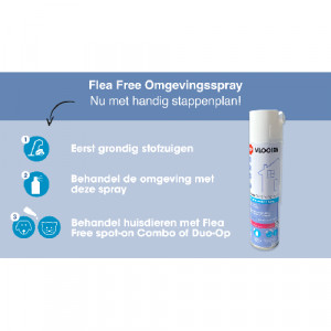 Exil Flea Free spray environnemental pour chiens et chats