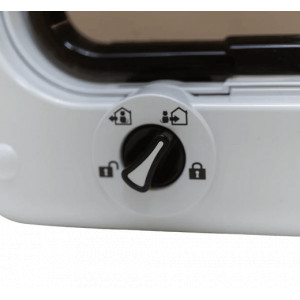Cat Mate 4-way Rotary Chatière Blanche