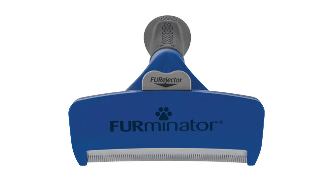 Brosse FURminator pour chiens de petite taille à poils longs