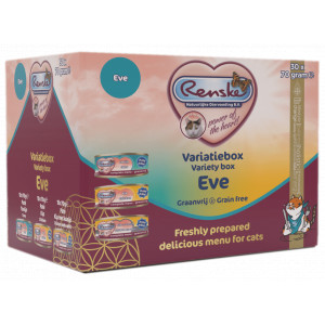 Renske boîte variée Eve pâtée (30x70g) 2 lots (60 x 70 g)