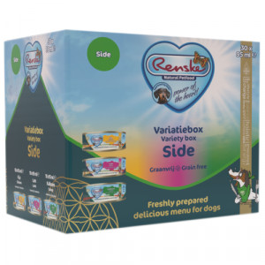 Renske fraîchement préparé sans céréales boîte variée Side (30x95g) 1 lot (30 x 95 g)