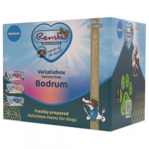 Renske fraîchement préparé sans céréales boîte variée Bodrum (30x95g) 1 lot (30 x 95 g)