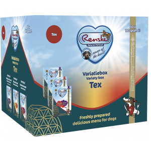 Renske fraîchement préparé sans céréales boîte variée Tex (30x185g) 1 lot (30 x 185 g)