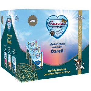 Renske fraîchement préparé sans céréales boîte variée Darell (30x185g) 2 lots (30 x 185 g)