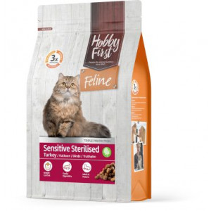 HobbyFirst Feline Sensitive Sterilised pour chat 2 x 4,5 kg