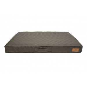 Brekz matelas orthopédique Versailles marron pour chien 120 x 80 cm