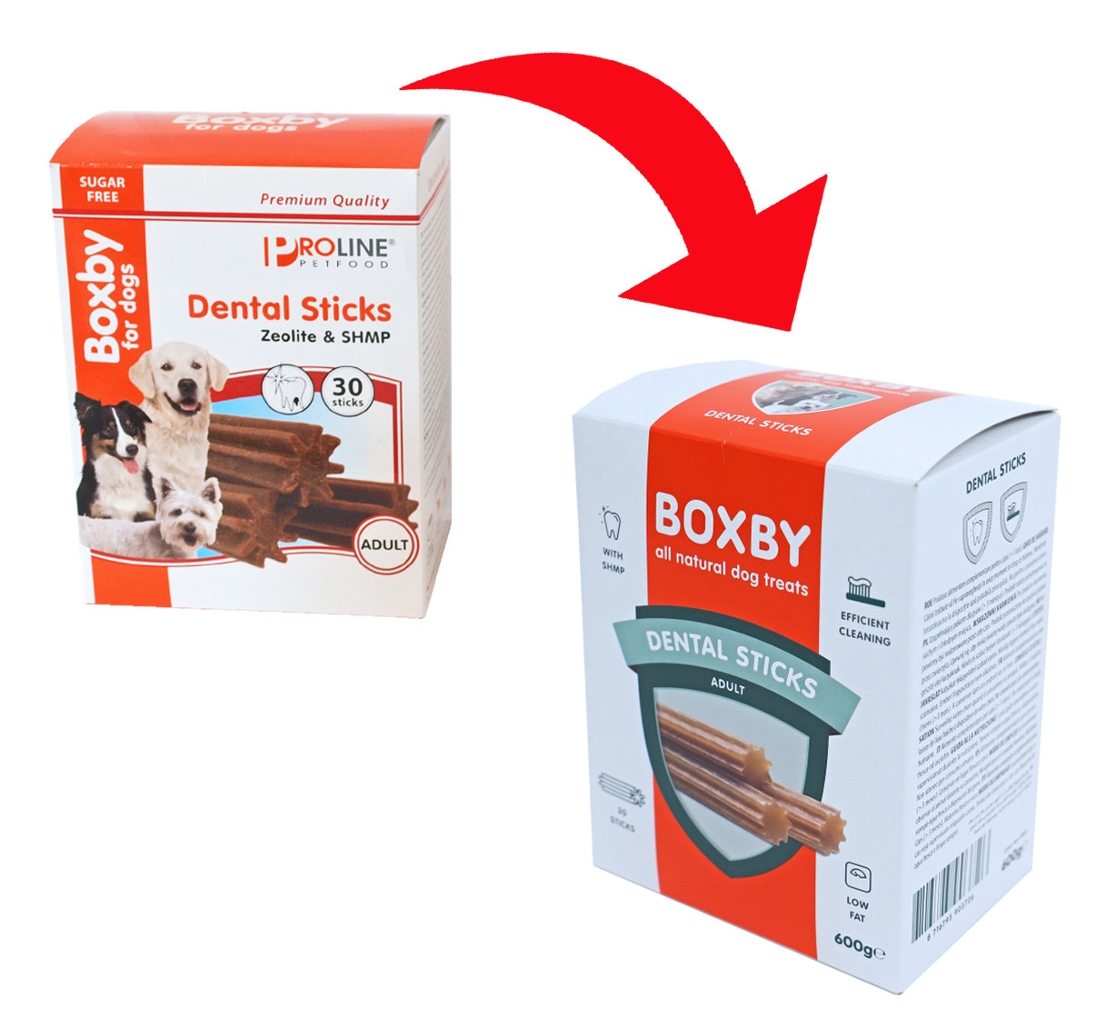 Boxby Dental Sticks pour chien