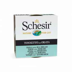 Schesir au thon avec dora(gelée) pâtée pour chat (boîtes 85g) 2 lots (28 x 85 g)