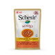 Schesir Cat Soupe au thon sauvage avec papaya pour chat (sachets 85g)