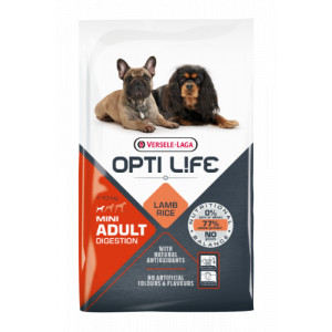 Opti Life Chien Mini Adulte Digestion, Agneau & Riz
