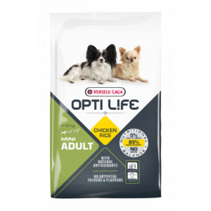 Opti Life Chien Adulte Mini, Poulet et Riz