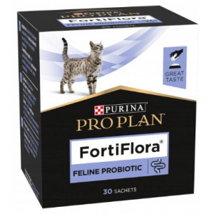 Purina Pro Plan Feline Fortiflora Supplément Probiotique pour chat 30 g