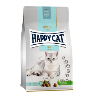 Happy Cat Adult Sensitive Light pour chat 2 x 1,3 kg