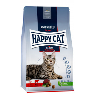 Happy Cat Adult Culinary Bavarian Beef (au boeuf) pour chat 2 x 4 kg
