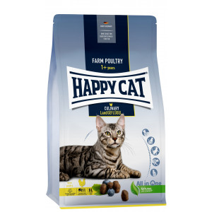 Happy Cat Adult Culinary Farm Poultry (à la volaille) pour chat 10 kg