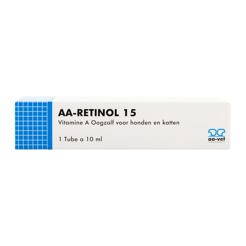 AA-Retinol 15 Vitamine A oogzalf voor hond en kat