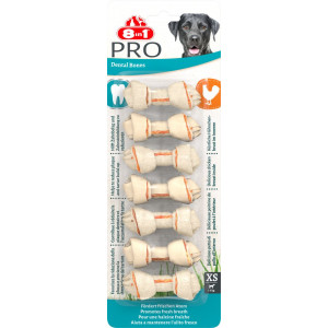 8in1 Pro dental os XS pour chien 6 paquets