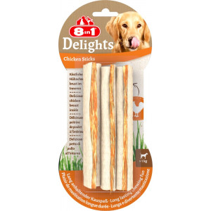 8in1 Delights bâtonnets de poulet pour chien 1 paquet