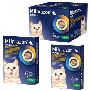 Milprazon vermifuge pour chat et chaton (0,5 - 2 kg) 