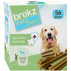 Brekz Dental Sticks Medium pour chien 2 boîtes