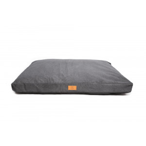 Brekz coussin rectangulaire Max anthracite pour chien 100 x 70 cm