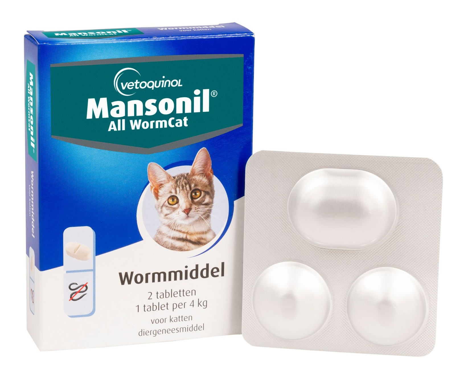 Mansonil All Worm Cat pour chat