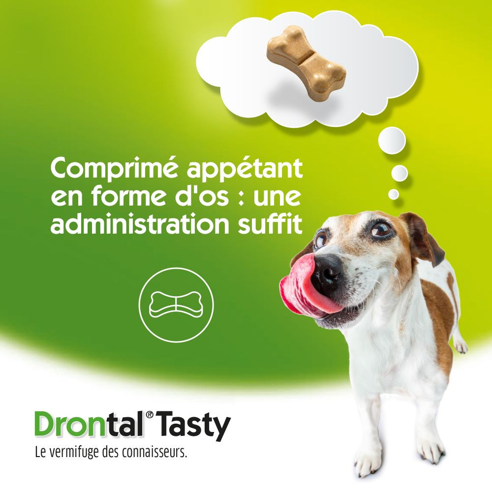 Drontal Dog Tasty Ontwormingsmiddel