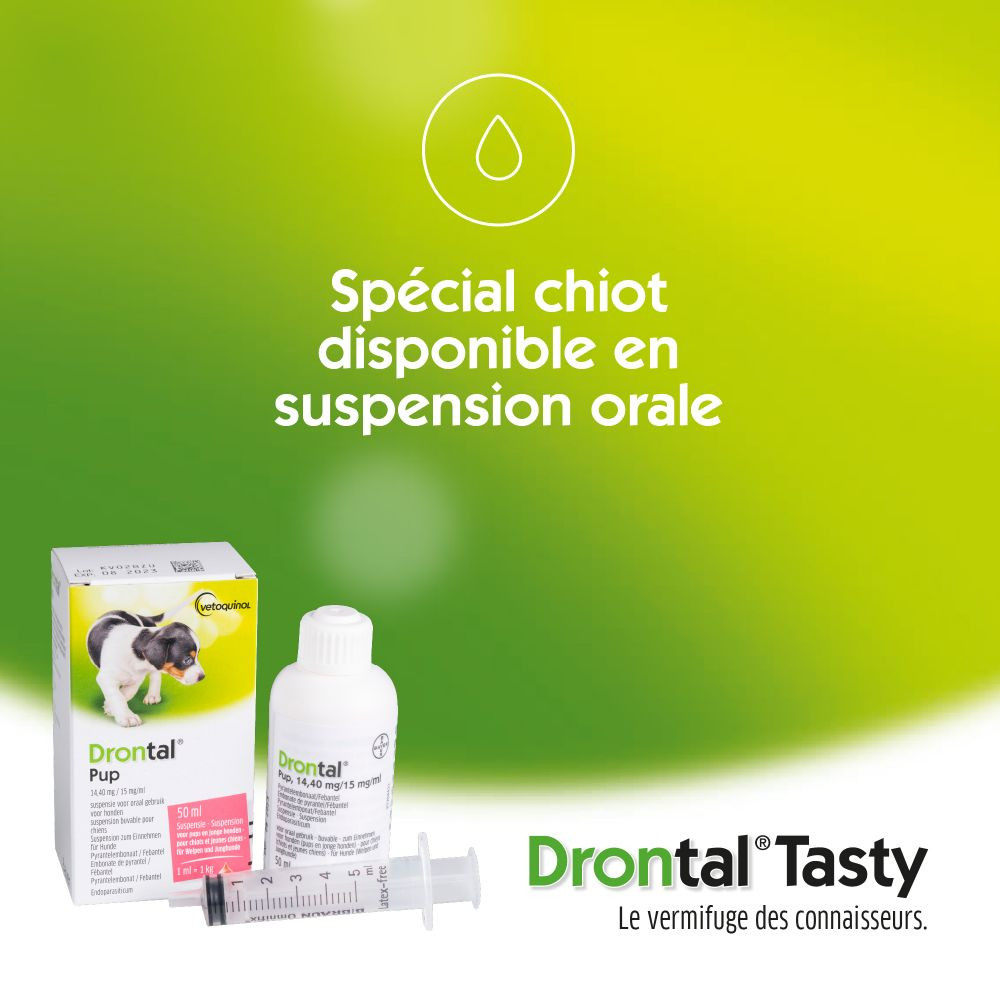 Drontal Dog Tasty Ontwormingsmiddel