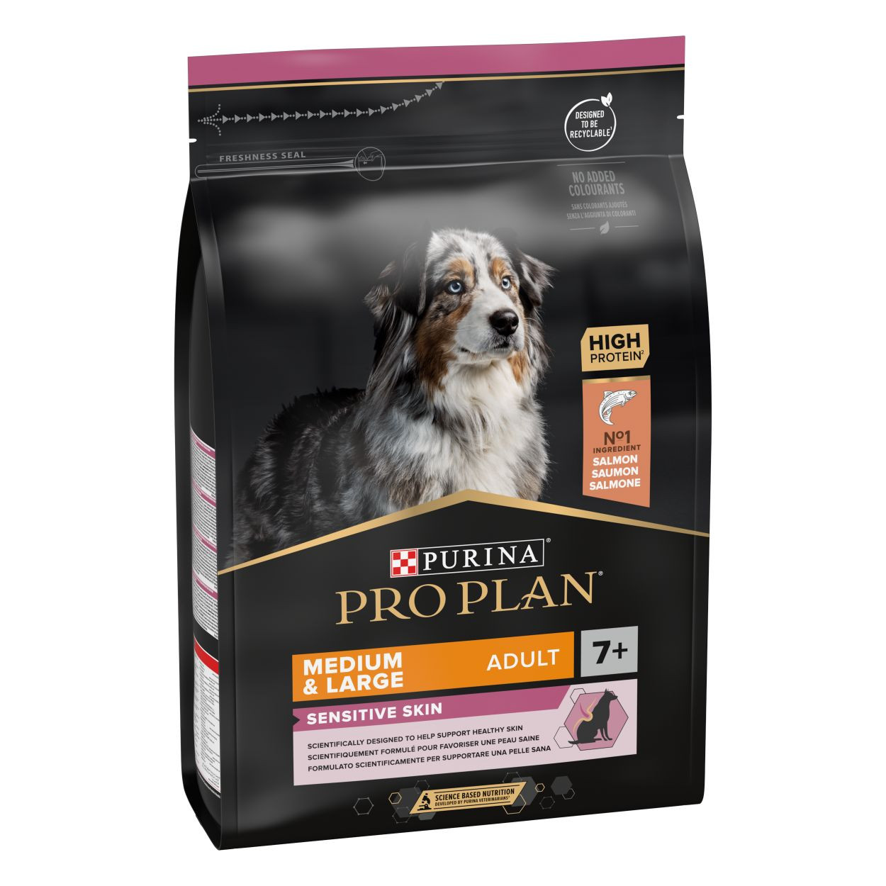 Pro Plan Medium & Large Sensitive Skin Adult 7+ pour Chien