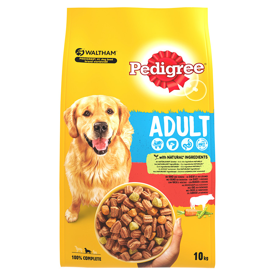 Pedigree Adult au bœuf et légumes pour chien
