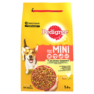Pedigree Chien Adulte Mini, volaille