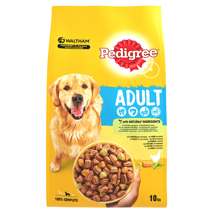 Pedigree Adult avec poulet et légumes pour chien