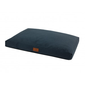 Brekz coussin rectangulaire Max navy blue pour chien 120 x 80 cm