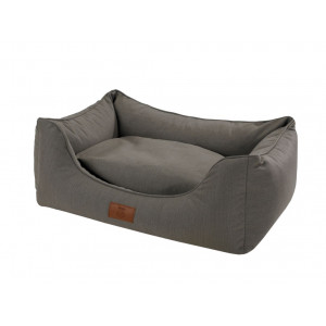 brekz panier milano gris pierre pour chien 80 x 60 cm