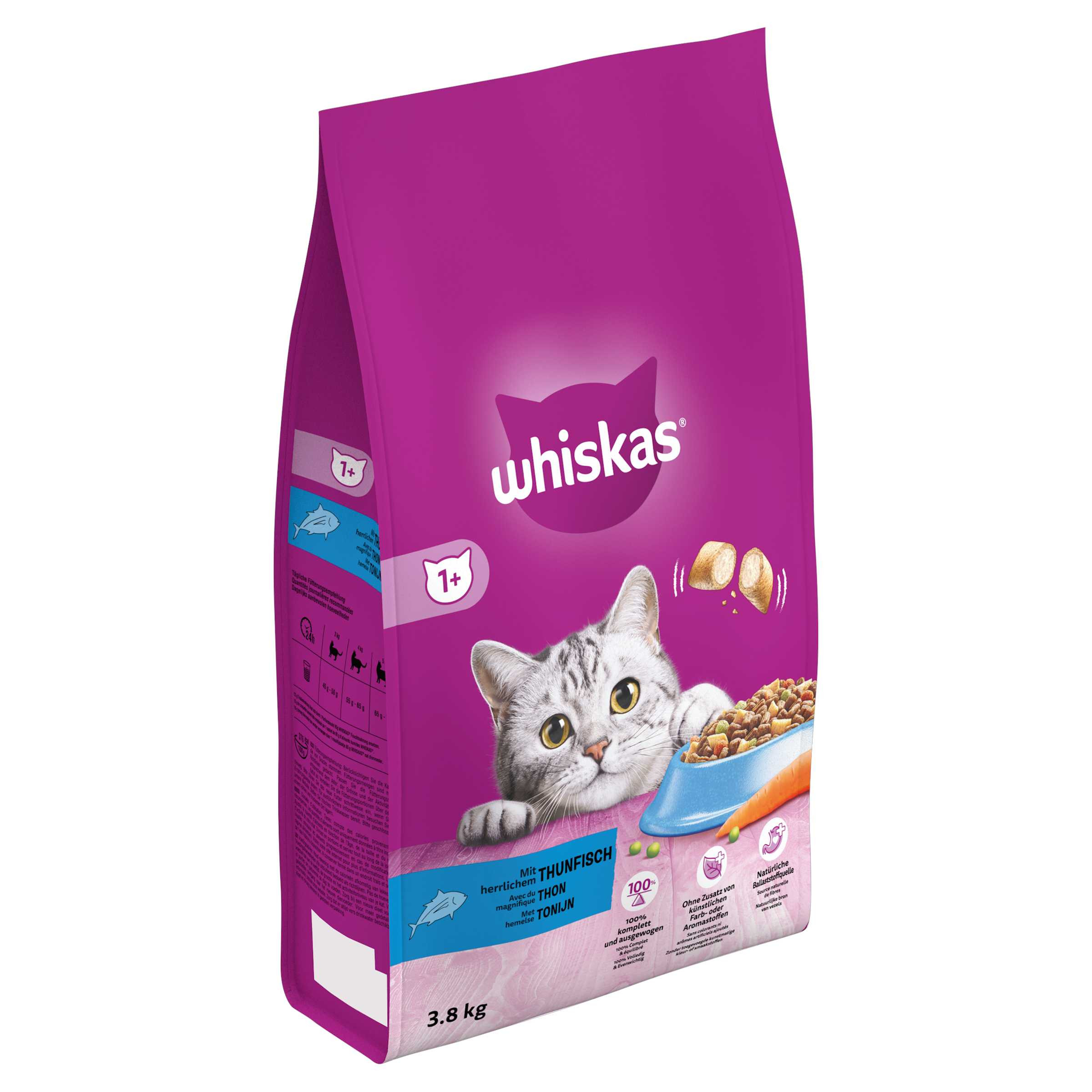 Whiskas Adult 1+ au thon pour chat