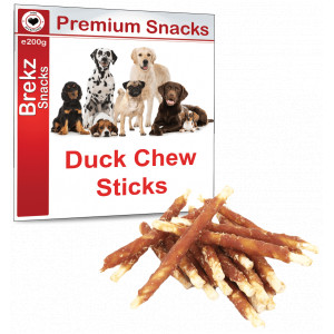 brekz premium duck chew sticks 200 grammes 200 g