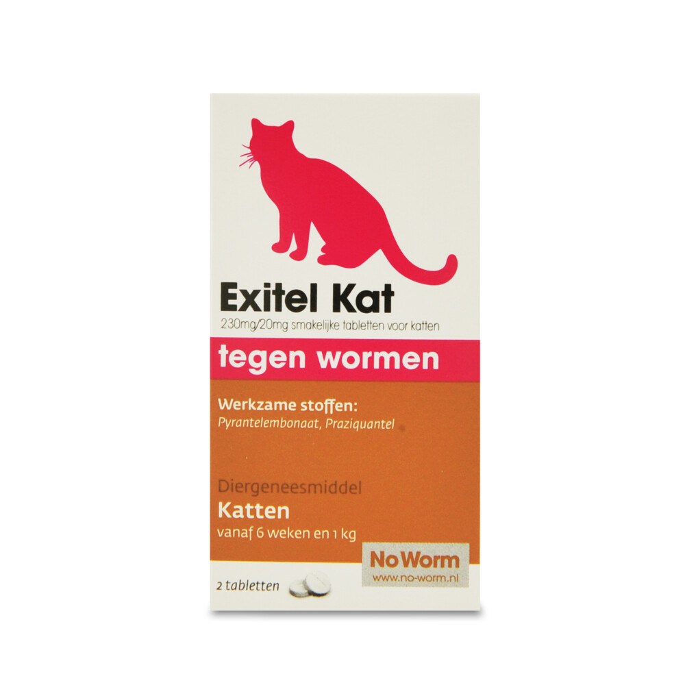 Vermifuge Exitel  pour chat