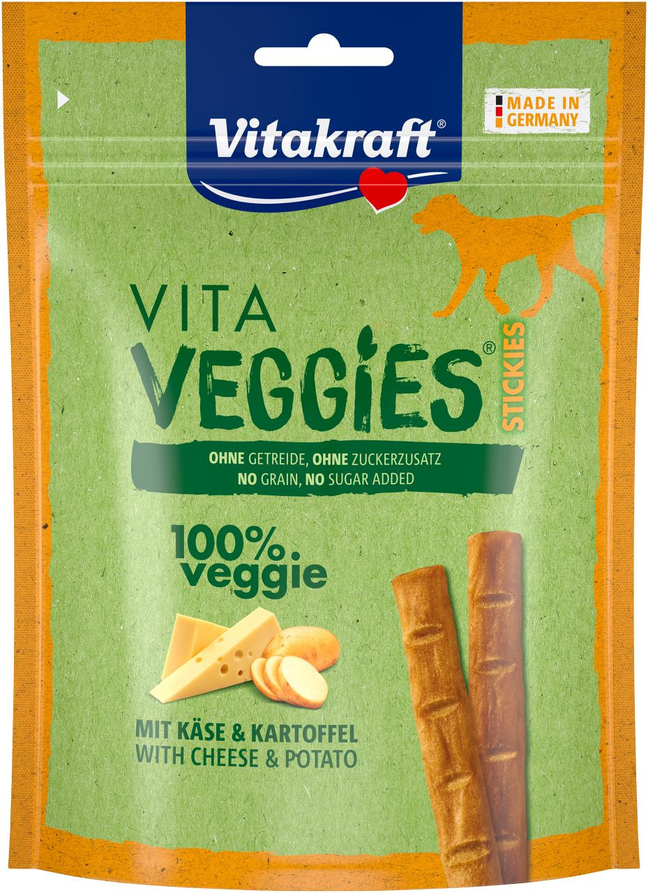 Image de 1 paquet Vitakraft Vita Veggies Bâtonnets au fromage pour chien (80g)