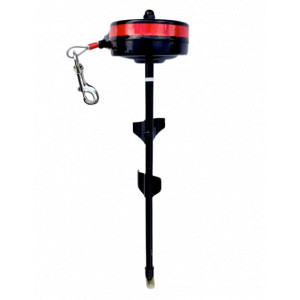 Petstages ensemble piquet et câble rétractable pour chien Petit