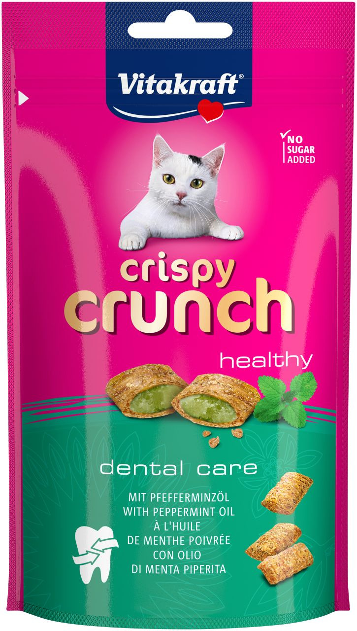 Vitakraft Crispy Crunch dental care kattensnack (60 g)