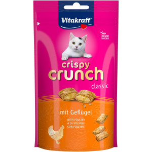 Vitakraft Crispy Crunch Classic à la volaille snack pour chat (60 g) 4 paquets