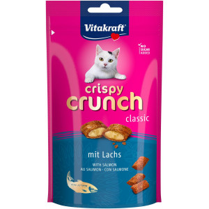 Vitakraft Crispy Crunch Classic au saumon snack pour chat (60 g) 2 paquets
