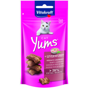 Vitakraft Cat Yums au foie snack pour chat (40 g) 6 paquets